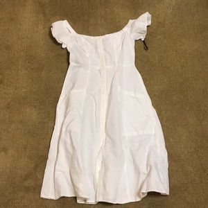 Off the shoulder dress